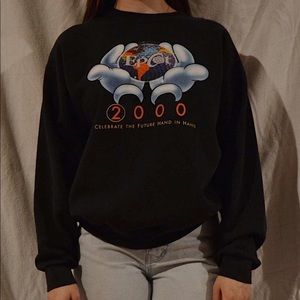 Vintage Epcot Disney Sweater
